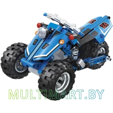 Конструктор Winner 1122 Technique мотоцикл инерционный  картинка 2